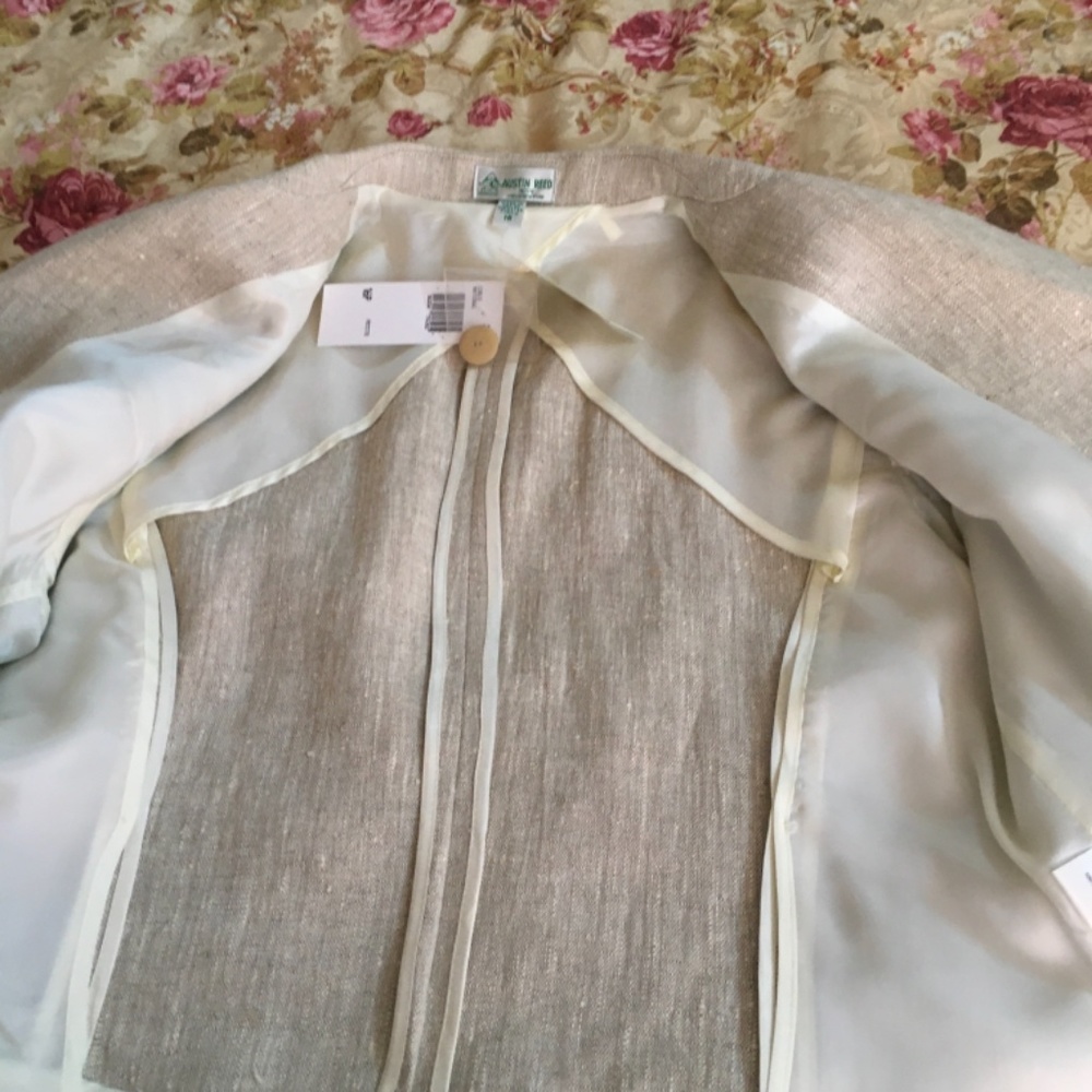 Austin Reed Linen Jacket NWT - Picture 5 of 5